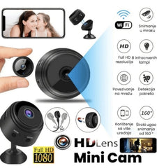 Sigurnost na dohvat ruke – Mini Bežična Kamera Full HD 1080p
