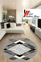 Okrugli tepih 80×80 cm – moderan dizajn i sigurna podloga