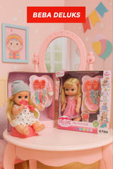 Interaktivna lutka BEBA DELUKS sa setom dodataka