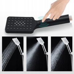 ItaloMix - Elegantan Crni Matt tuš set Lugano za savršeni tuširanje