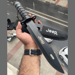 Jeep taktički lovački nož s kompasom za avanturiste