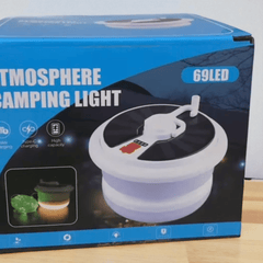 Kamperska Solarna LED Lampa s Praktičnim Lampicama za Svjetlucavu Noć