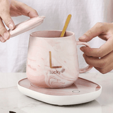 Elegantna keramička šolja s grijačem za savršeno tople napitke