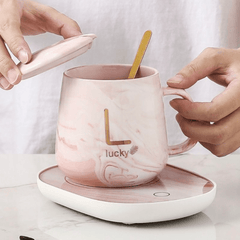 Elegantna keramička šolja s grijačem za savršeno tople napitke