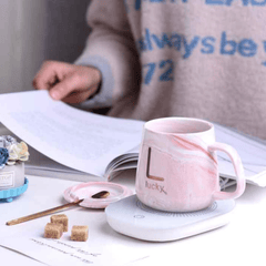 Elegantna keramička šolja s grijačem za savršeno tople napitke