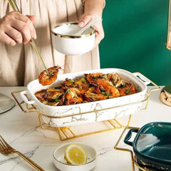 Elegantni Keramički Posluživnik za Savršenu Ugođaj