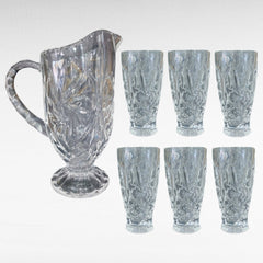Elegantan Kristalni Set: Bokal i 6 Savršenih Čaša