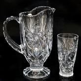 Elegantan Kristalni Set: Bokal i 6 Savršenih Čaša