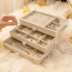 Luksuzna baršunasta kutija za nakit