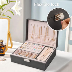 Elegantna kutija za nakit s ugrađenim džepom za sigurnosno zaključavanje