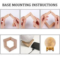 Magična mjesečeva lampa za stvaranje ugođaja