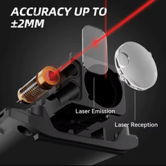 Prijenosni laserski mjerač udaljenosti za brze i precizne rezultate
