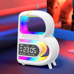 Moderní LED lampa s bezdrátovým nabíjením a vestavěným reproduktorem "B-1688