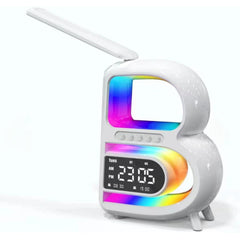 Moderní LED lampa s bezdrátovým nabíjením a vestavěným reproduktorem "B-1688