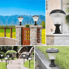 Elegant LED Solarna Lampa "Rixme" - A Perfect Blend of Style and Functionality