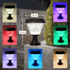 Elegant LED Solarna Lampa "Rixme" - A Perfect Blend of Style and Functionality