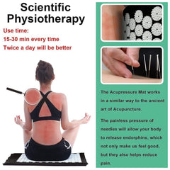 Opuštajuća Akupresurna Masažna Prostirka za Savršeno Ublažavanje Stresa