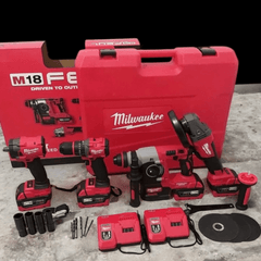 Set de Aku 4 en 1 "Milwaukee" - Potencia y Versatilidad en tus manos