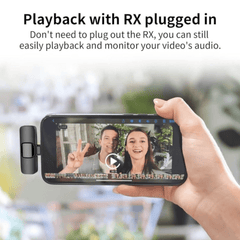 Kompaktni bežični mikrofon za pametne telefone