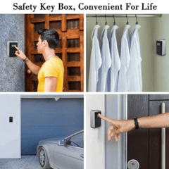 Mini sef za ključeve - Sigurna i stilizovana zaštita za vaše ključeve