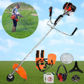 Powerful 5.2 HP Motor Trimmer with Accessories