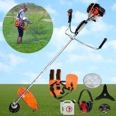 Powerful 5.2 HP Motor Trimmer with Accessories