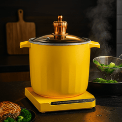 多功能电热锅 1.5L,厨房必备多用途电锅