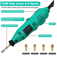 Praktični set mini brusilica s dodatnom opremom "BS-860211" za sve vaše projekte