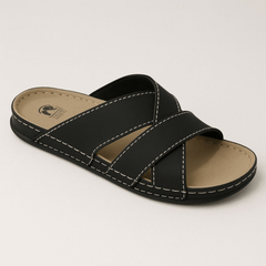 Stilsku udobnost: Muške anatomske papuče "Black