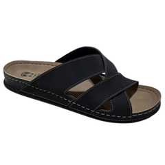 Stilsku udobnost: Muške anatomske papuče "Black