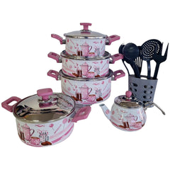 NETLON" 17-dijelni elegantni set posuđa za savršeno kuhanje