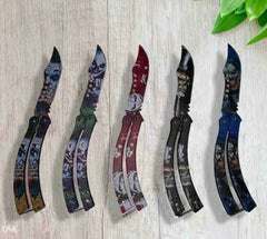 🦋 LEPTIR NOŽ “JOKER” – 22 CM SNAGA, STIL I PRECIZNOST! 🔥