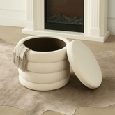 Elegantni otoman s praktičnim spremnikom