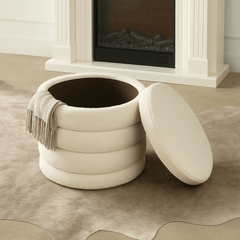 Elegantni otoman s praktičnim spremnikom