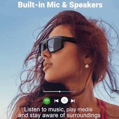 Napredne UV Bluetooth naočale "M8 Pro" s ugrađenim mikrofonom i zvučnikom za vrhunsku zabavu i siguran stil