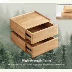 Pametni LED Noćni Ormarić "Nordic" - Moderno rješenje za osvjetljenje i organizaciju vaše sobe