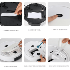 Inovativni pametni robot usisivač "Q-SD835" za besprijekornu čistoću vašeg doma