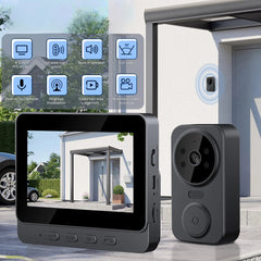Pametno Zvono sa Kamerom i Ekranom - Savršena Kombinacija za Vaš Dom