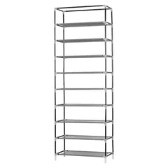 Elegantni platneni nosač cipela sa 9 polica