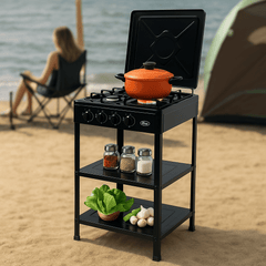 Moderna plinska kuhinjska ploča s 4 plamenika "Boko" za vrhunsko kuhanje