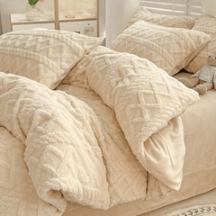 Luksuzni 4-dijelni Plišani Set Posteljine za Savršen San