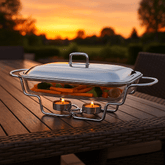 K-207 Posuda za podgrijavanje s poslužavnikom - Savršeno za lako održavanje topline