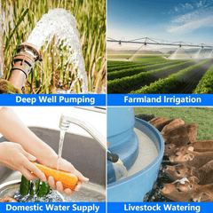 Moćna Potopna Pumpa za Vodu 1.1KW "MOOLAH" - Izvrsna Snaga za Vaše Pot needs!