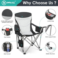 Lagana i Praktična Preklopna Kamping Stolica za Svakodnevne Avanture