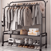 Elegantni prijenosni dupli rotirajući stalak za odjeću "Ravella