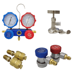 Komplet Profesionalnih Manometara za Klimatizaciju