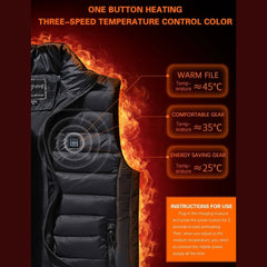 Inovativni Prsluk s Ugrađenim Grijačima za Savršenu Udobnost