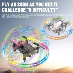 Mini Akrobatski Dron s Svjetlećim Efektima za Uzbudljive Letove