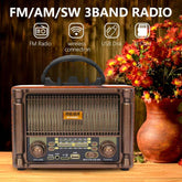 Vintage Bežični Radio "M-1932BT" - Klasični Šarm sa Modernim Funkcijama