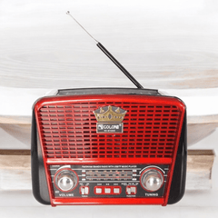 Vintage-Inspired Bluetooth Radio "RX-BT456